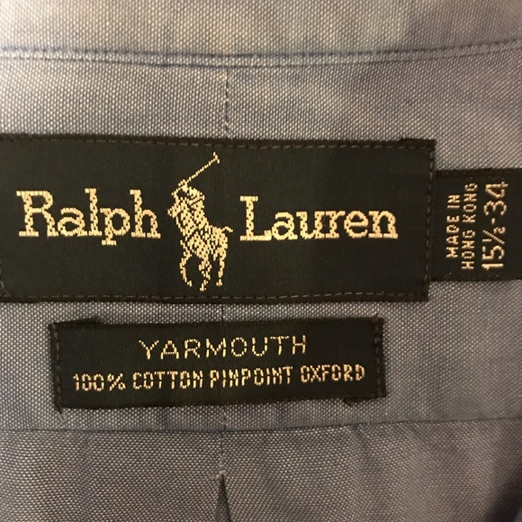 Ralph Lauren Button down. Size M. - Picture 4 of 4